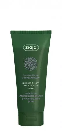 Ziaja, ziołowy szampon normalizujący do włosów z łojotokiem , 200ml