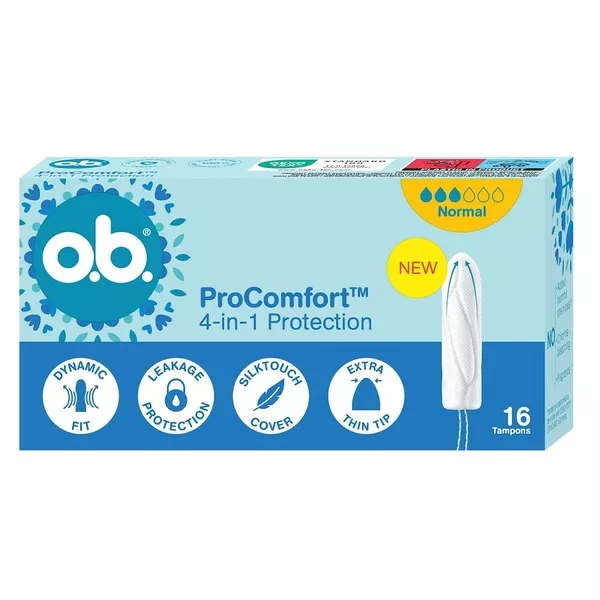 O.B. ProComfort™ Normal tampony 16szt.