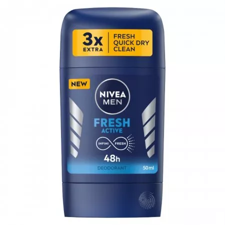 Nivea Men Fresh Active dezodorant w sztyfcie 50ml (M)