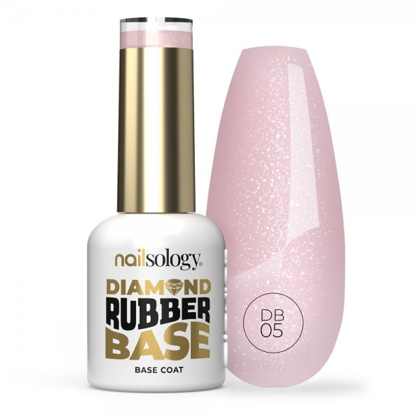 Clavier Nailsology Diamond Rubber Base baza hybrydowa DB05 MissCandy 8ml