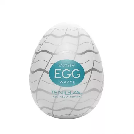 Tenga Easy Beat Egg Wavy II jednorazowy masturbator w kształcie jajka