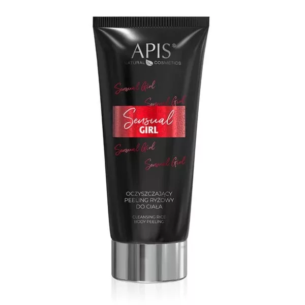 Apis Sensual Girl, oczyszczający peeling ryżowy do ciała, 200ml