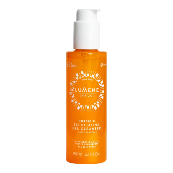 Lumene Nordic-C [VALO], żel myjący do twarzy o działaniu złuszczającym, 150ml