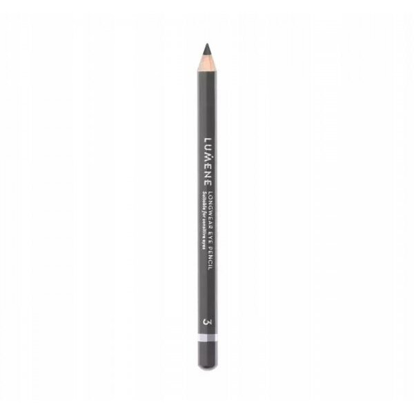 Lumene Longwear Eye Pencil, długotrwała kredka do oczu, 3 Soft Grey, 1,14g
