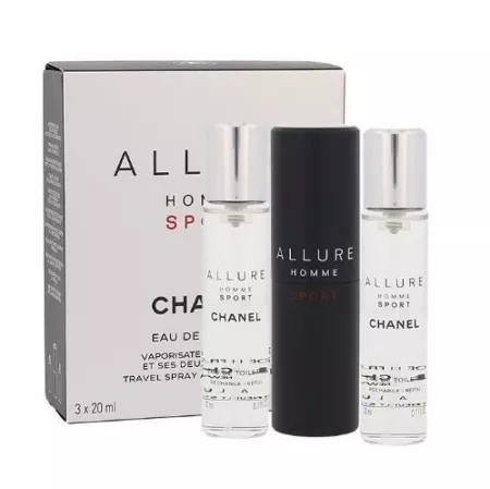 Chanel Allure Homme Sport, woda toaletowa, 3x20ml (M)