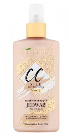 Bielenda Cc 10w1, rozświetlający jedwab do ciała, 150ml