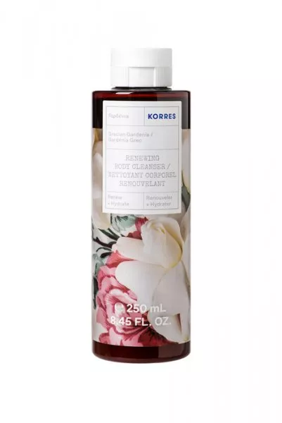Korres Gardenia, odświeżający żel po prysznic do mycia ciała, 250ml