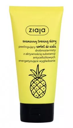 Ziaja, ananasowy sorbet peelingujący do ciała, 160ml