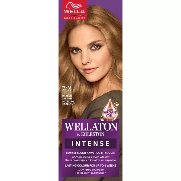 Wella Wellaton, farba do włosów, Orzech Laskowy, 7/3, 100ml