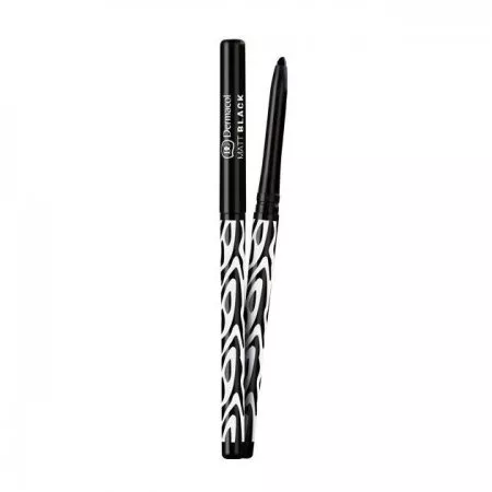 Dermacol Matte Eye Pencil matowa kredka do oczu Black 4.3g