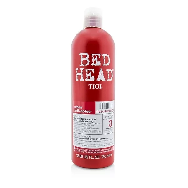Tigi Bed Head Urban Anti+Dotes Resurrection, szampon do włosów słabych i łamliwych, 750ml