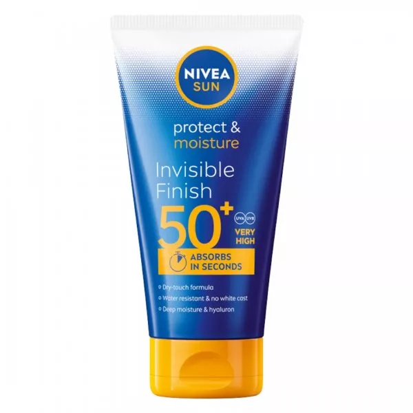 Nivea Sun Protect & Moisture nawilżający balsam do opalania Invisible Finish SPF50+ 150ml
