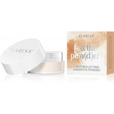 Claresa, FEEL THE POW(D)ER! LIGHT REFLECTING UNDER EYE POWDER 02 BEIGE
