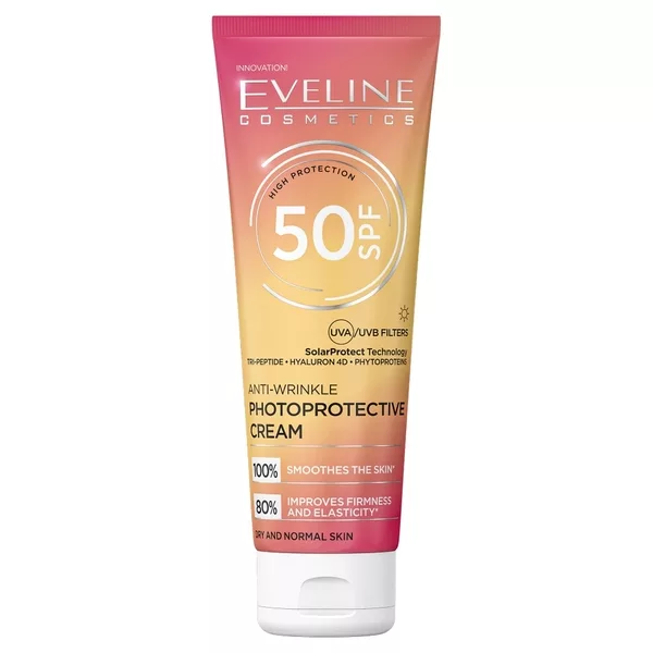 Eveline Cosmetics Przeciwzmarszczkowy krem fotoochronny SPF50 30ml
