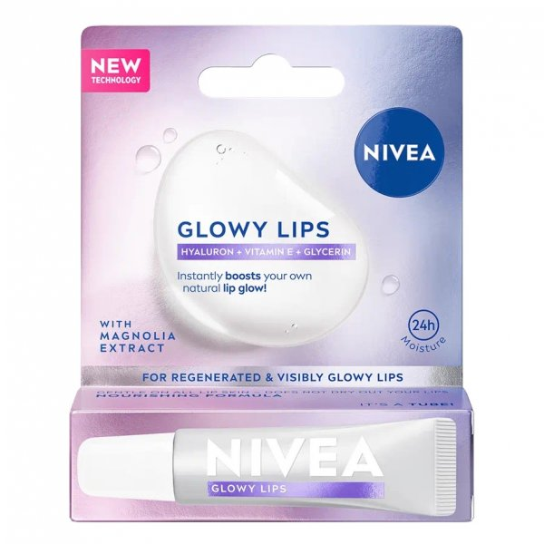 Nivea Glowy Lips balsam do ust z ekstraktem z magnolii 10ml