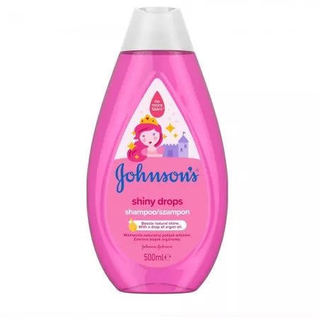 Johnson & Johnson Johnson's Shiny Drops szampon dla dzieci z olejkiem arganowym 500ml