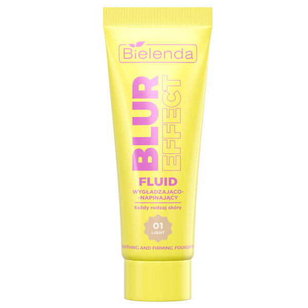 Bielenda Blur effect, fluid wygładzająco-napinający, 01 Light, 30g