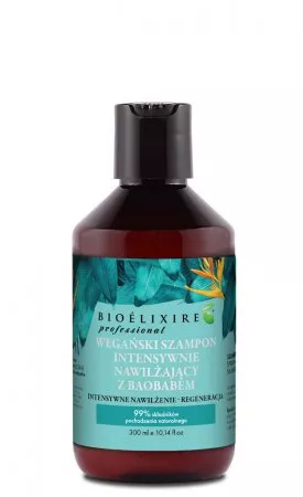 Bioelixire Professional Vegan, szampon z baobabem, 300ml