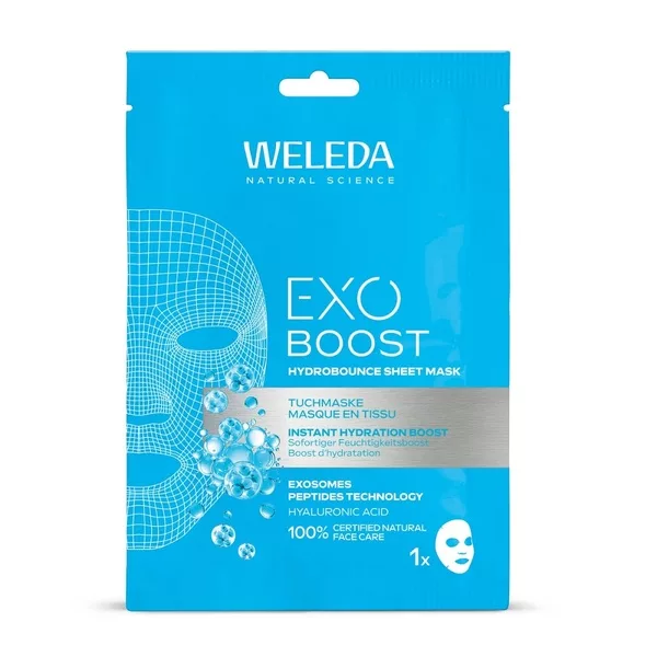 Weleda Exo Boost nawilżająca maska w płachcie 20ml