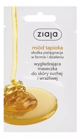 Ziaja, wygładzająca maska do twarzy, miód tapioka, 7ml