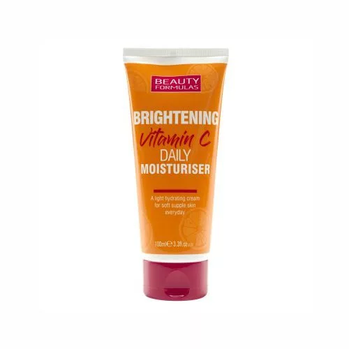 Beauty Formulas Brightening Vitamin C rozjaśniająco-nawilżający krem do twarzy z witaminą C 100ml - końcówka serii