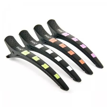 Fox Soft, klipsy z silikonową wkładką, 4 szt.