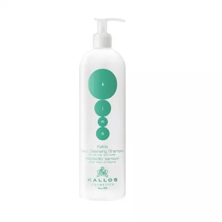 Kallos KJMN Deep Cleansing Shampoo głęboko oczyszczający szampon do włosów przetłuszczających się 500ml