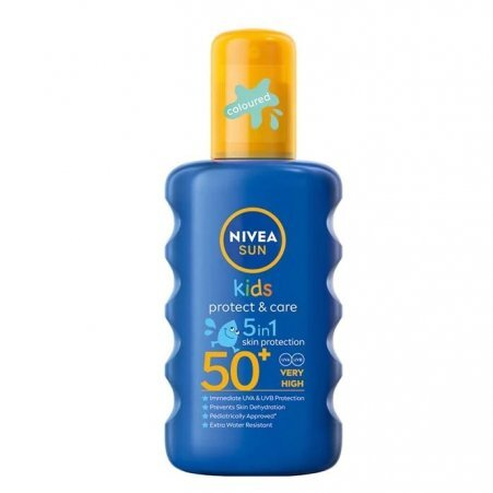 Nivea Sun Kids Protect & Care nawilżający spray ochronny na słońce dla dzieci SPF50 200ml