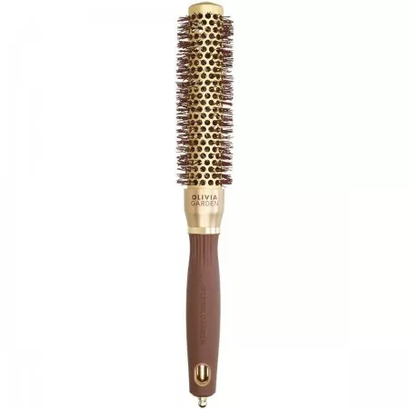Olivia Garden Expert Blowout Speed Gold&Brown, ceramiczna szczotka do włosów, 25mm