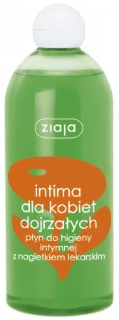 Ziaja Intima, płyn do higieny intymnej z nagietkiem lekarskim, 500ml