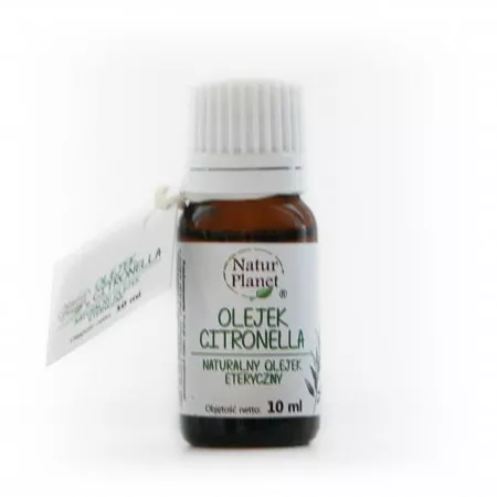 NaturPlanet, eteryczny olejek z citronelli, 10ml
