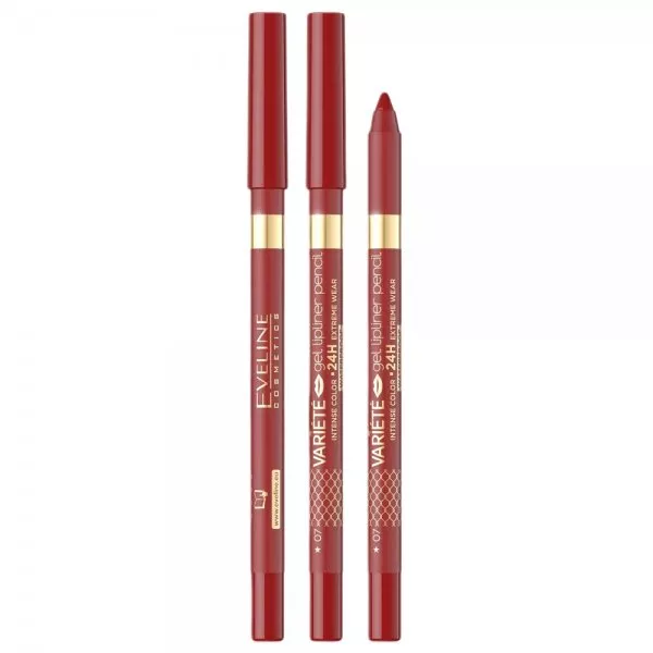 Eveline Cosmetics Variete wodoodporna żelowa konturówka do ust 07