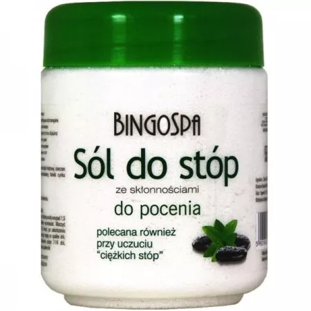 BingoSpa Sól do stóp ze skłonnościami do pocenia 550g