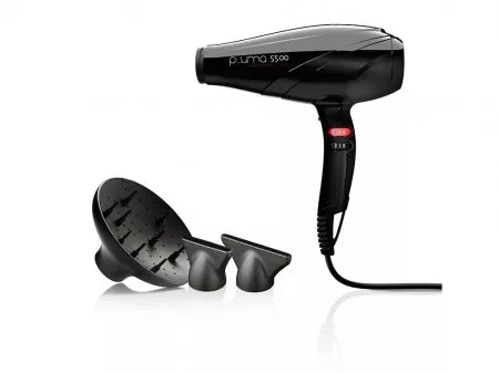 GA.MA Pluma 2 Ion 2400W, suszarka do włosów, czarna