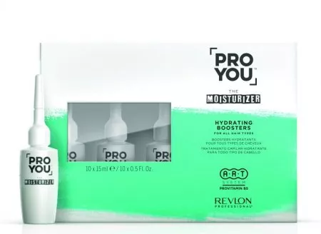 Revlon, Pro You Moisturizer Booster, ampułki nawilżające, 10 x 15ml