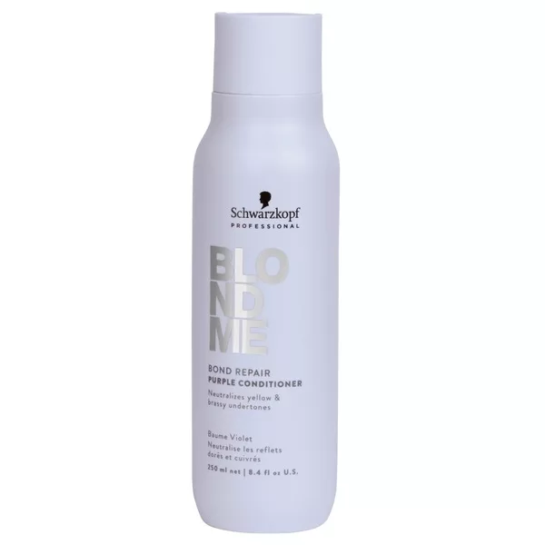 Schwarzkopf BlondMe Bond Repair odżywka fioletowa neutralizująca kolor włosów blond, 250ml