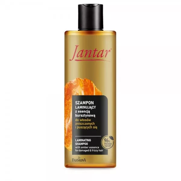 Farmona Jantar szampon laminujący do włosów zniszczonych i puszących się z esencją bursztynową 300ml