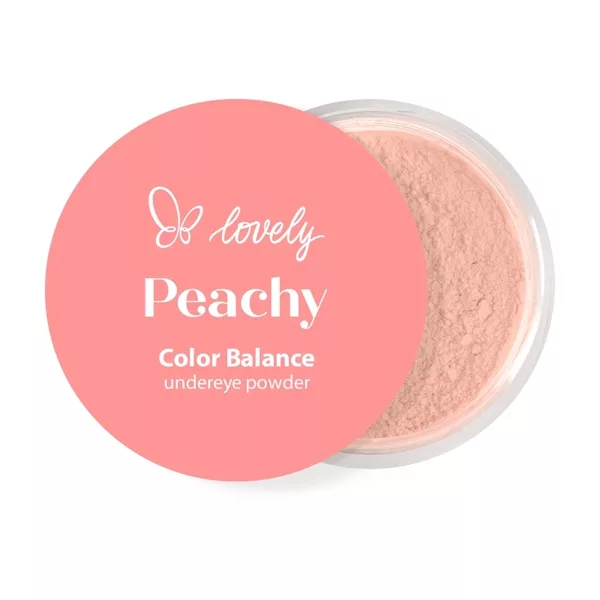 Lovely Peachy Undereye Powder sypki puder pod oczy 3.5g