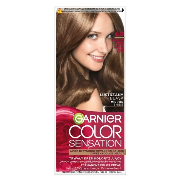 Garnier Color Sensation Krem koloryzujący 6.0 Szlachetny ciemny blond