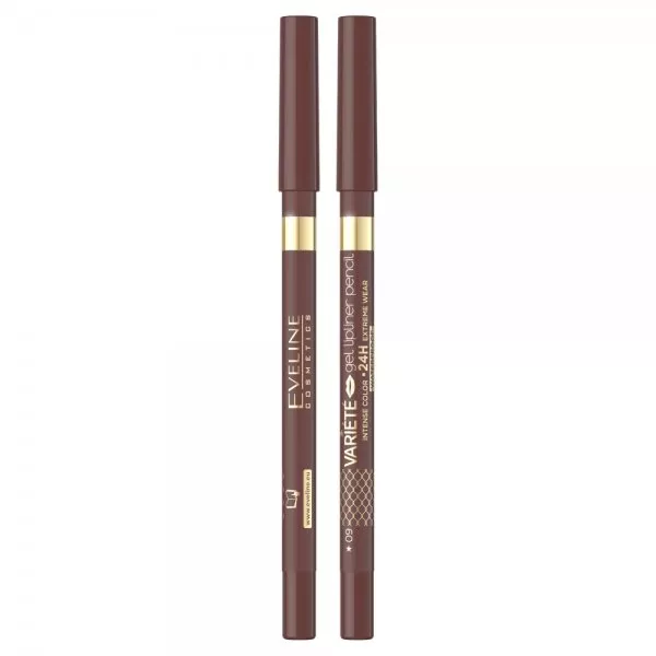 Eveline Cosmetics Variete wodoodporna żelowa konturówka do ust 09