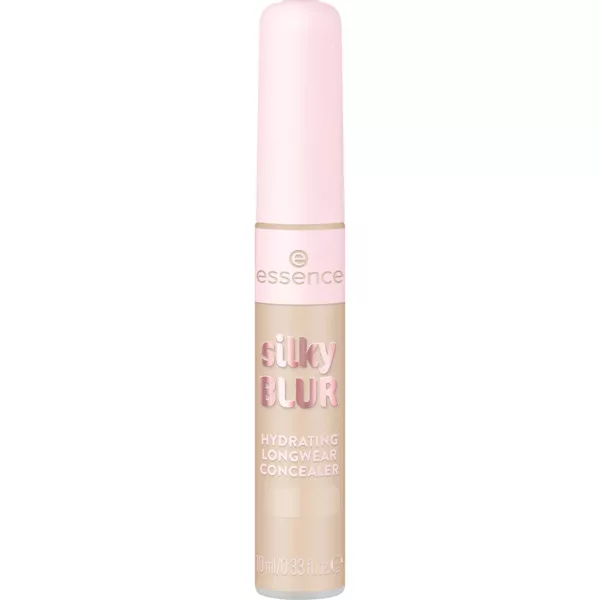 Essence Silky Blur Hydating Longwear Concealer, nawilżający korektor wygładzający, 160, 10ml