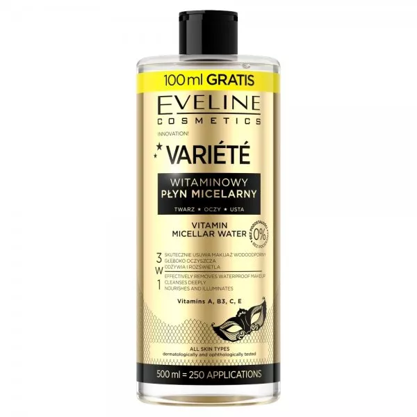 Eveline Cosmetics Variete witaminowy płyn micelarny 500ml