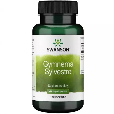 Swanson Gymnema Sylvestre 400mg 100 kaps