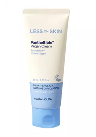 Holika Holika Less on Skin, ujędrniający, łagodzący krem z Pantenolem, 50ml