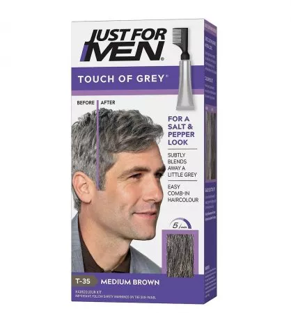 Just For Men, odsiwiacz Touch of Grey, średni brąz T-35