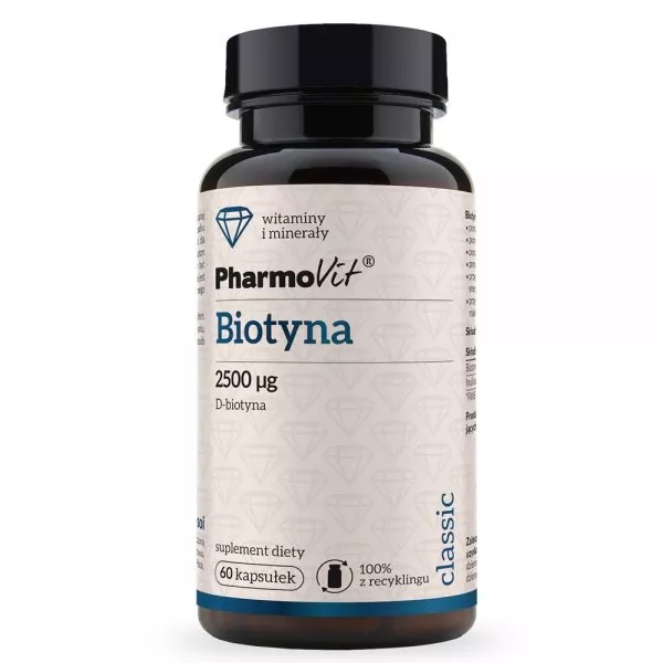 Pharmovit Biotyna suplement diety 60 kapsułek