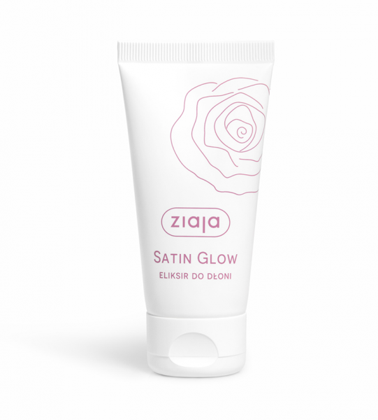 Ziaja Satin Glow, eliksir do dłoni z bogatą konsystencją, 50ml