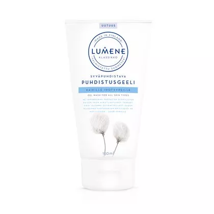 Lumene Klassikko, głęboko oczyszczający żel do mycia twarzy, 150ml