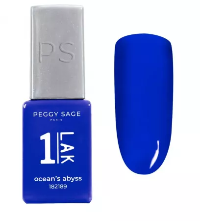 Peggy Sage, One-LAK lakier hybrydowy 3w1, ocean's abyss, 5ml