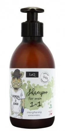 LaQ Dzik, szampon dla facetów 1 w 1, 300ml